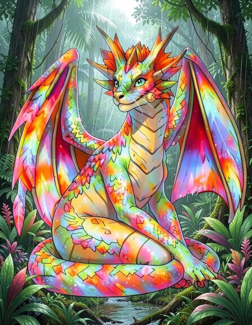 Mistscale, a Wings of Fire OC made on GenTube