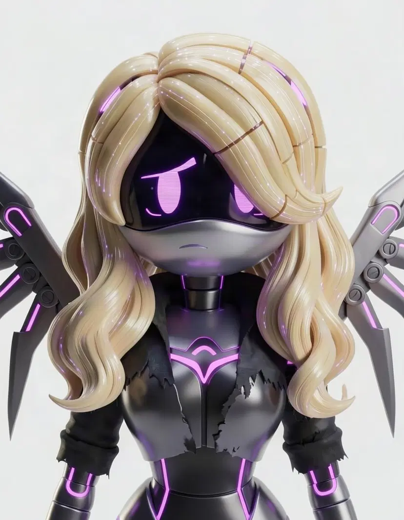 Serial Designation C, a Murder Drones OC made on GenTube