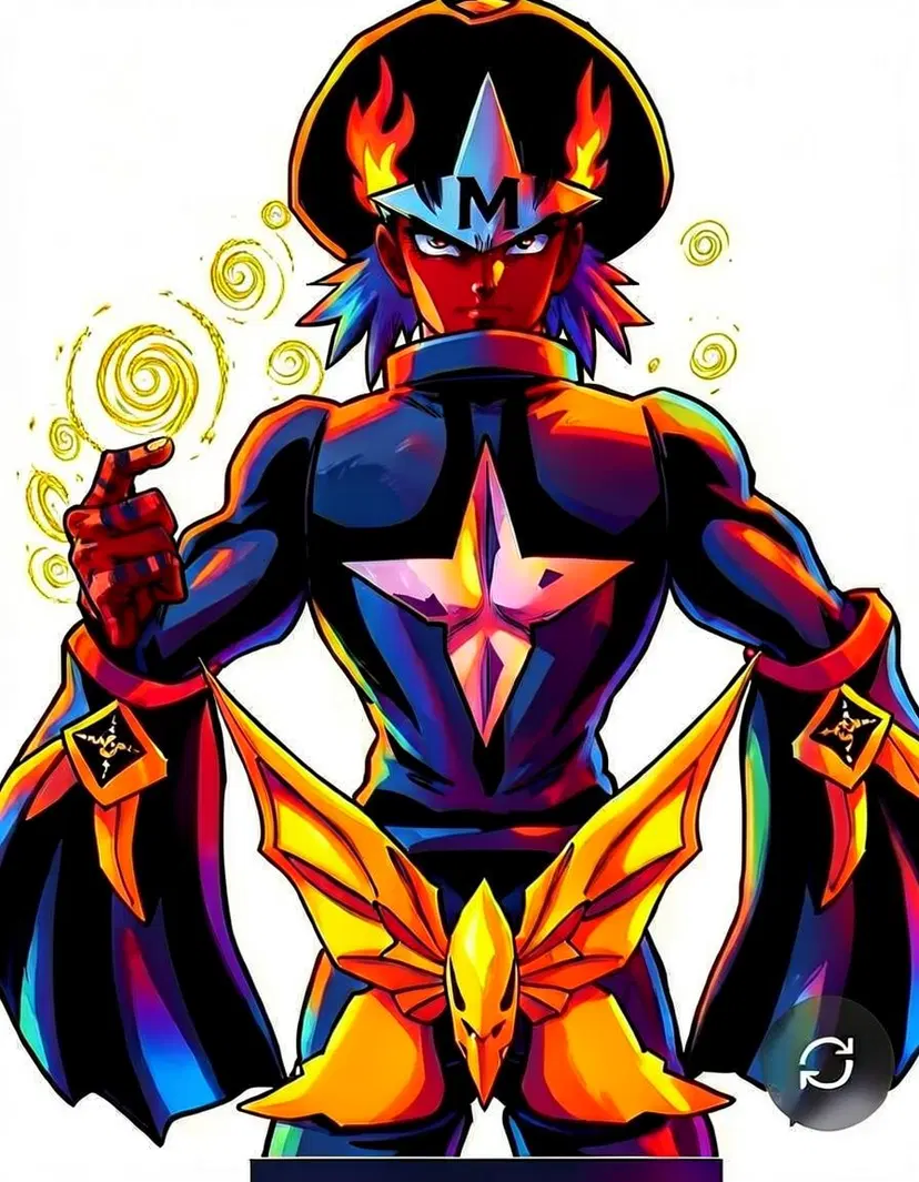 Oui, a JoJo Stand OC made on GenTube