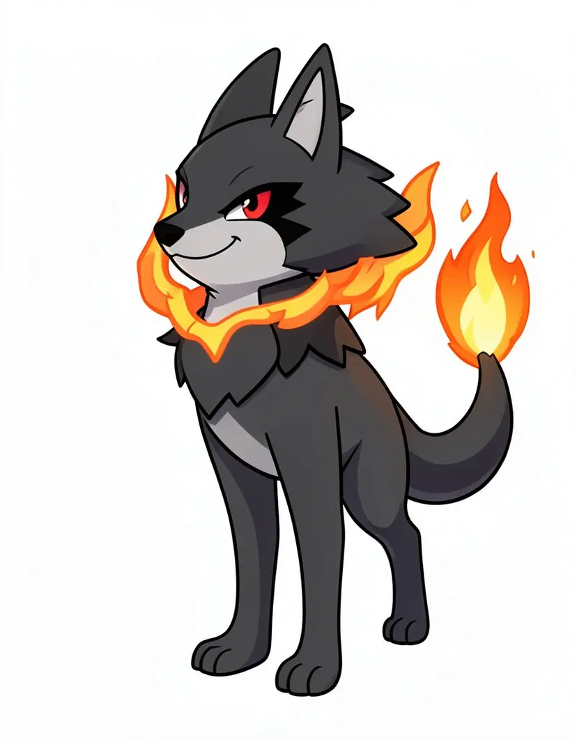 Blazehoove, a Pokemon OC made on GenTube