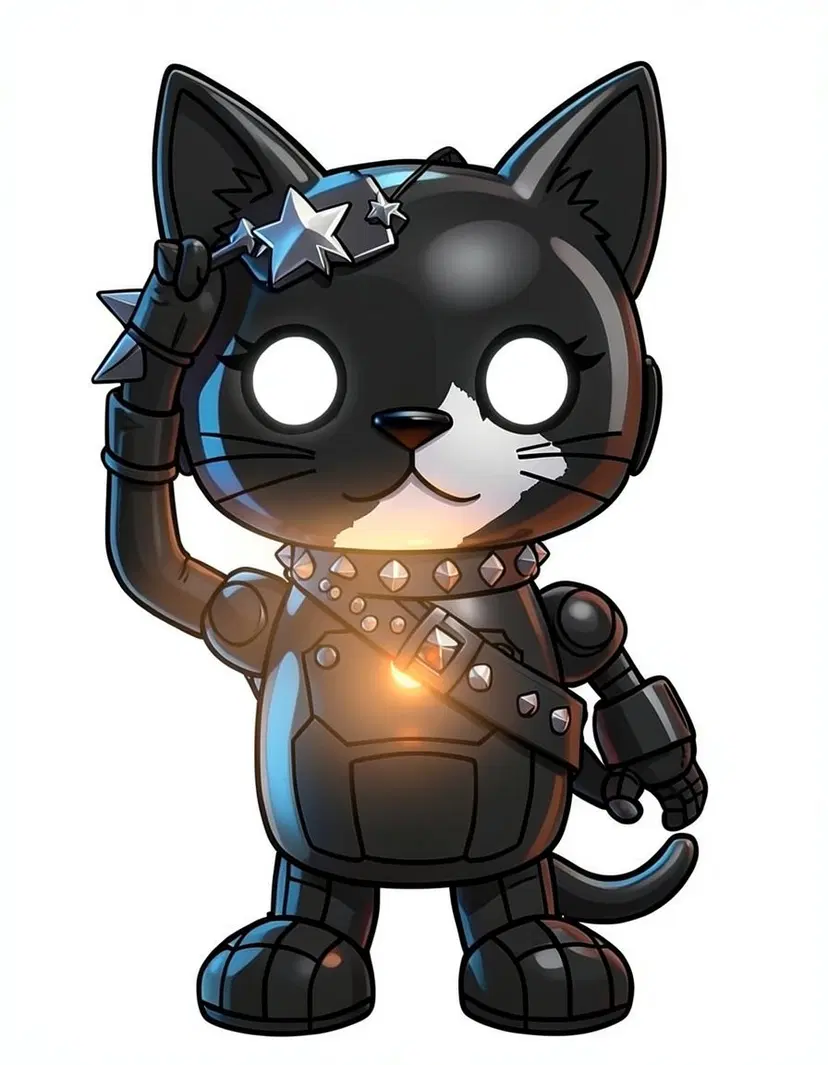ArcadeMew, a FNAF OC made on GenTube