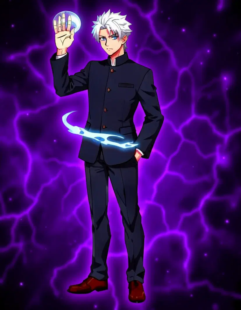 Souta Uehara, a Jujutsu Kaisen OC made on GenTube