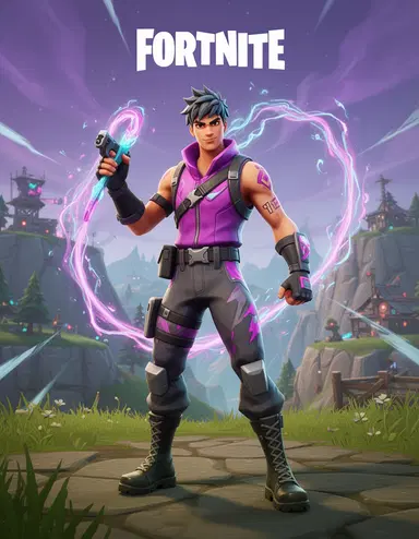 Fortnite game character lil whip