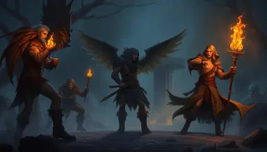 create dnd character art, fantasy character for dnd party