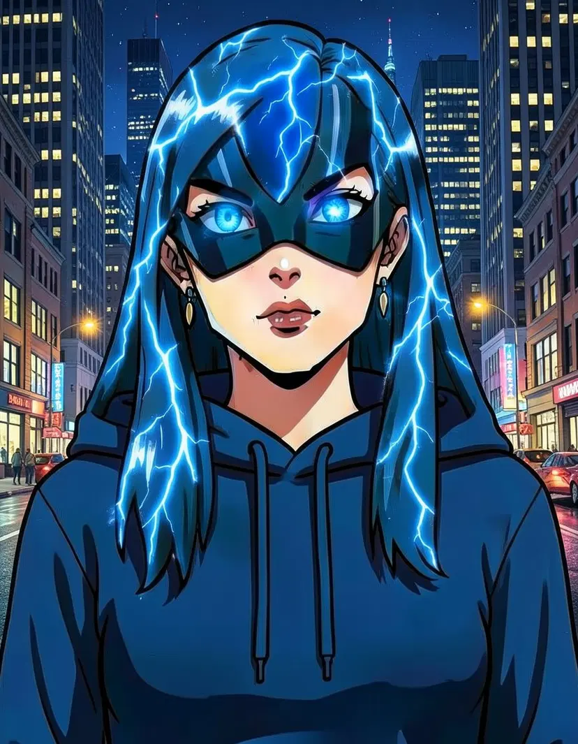 Terabyte, a My Hero Academia OC made on GenTube