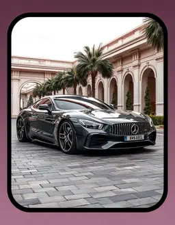 Luxury car 3:4
