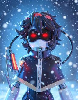Xen, a Murder Drones OC made on GenTube