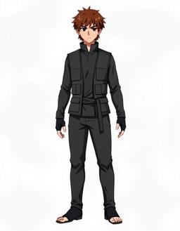 REN, a Naruto OC made on GenTube