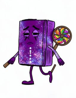 Grapebind, a Dandy's World OC made on GenTube