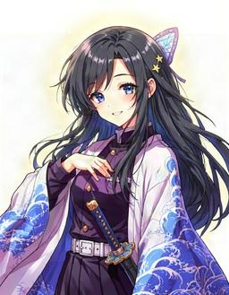 Rin Kamiki, a Demon Slayer OC made on GenTube