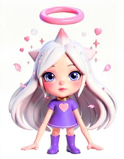 AI NOVA, a Dandy's World OC made on GenTube