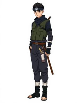 Kazeleaf, a Naruto OC made on GenTube
