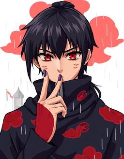 Itachi Uchiha, a Naruto OC made on GenTube