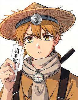 Golden Sand Ninja Traveller, a Naruto OC made on GenTube
