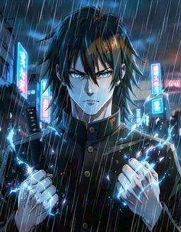 Void Edge, a Jujutsu Kaisen OC made on GenTube