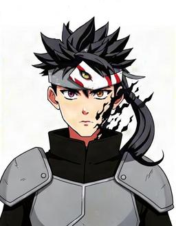 Mizukaze, a Naruto OC made on GenTube