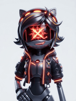 Serial destination Z, a Murder Drones OC made on GenTube