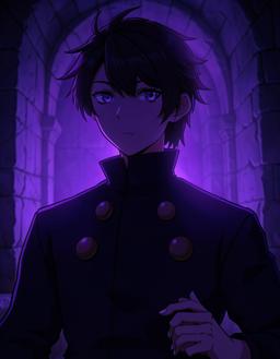 Noctiark, a Jujutsu Kaisen OC made on GenTube