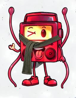 Capnaust, a Dandy's World OC made on GenTube