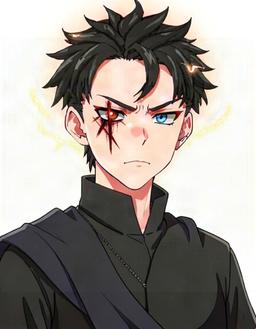 Kuro Megami, a Jujutsu Kaisen OC made on GenTube