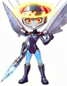 OnyxX, a Murder Drones OC made on GenTube
