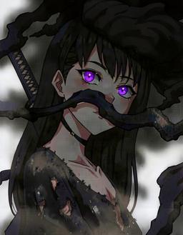 Nightspike, a Jujutsu Kaisen OC made on GenTube