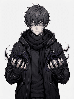 Nightforge, a Jujutsu Kaisen OC made on GenTube
