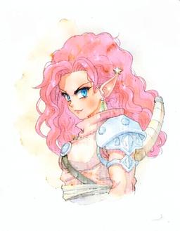 Morgan, a Dragon Ball OC made on GenTube