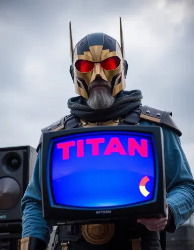 Titan tv man