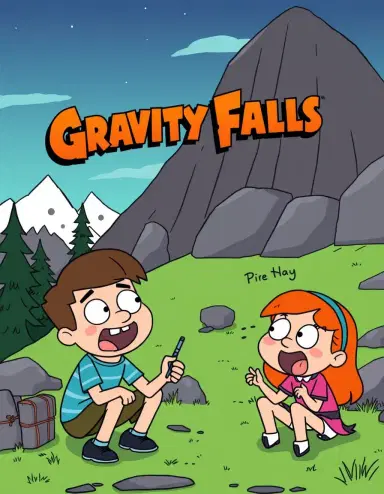 gravity falls cartoon