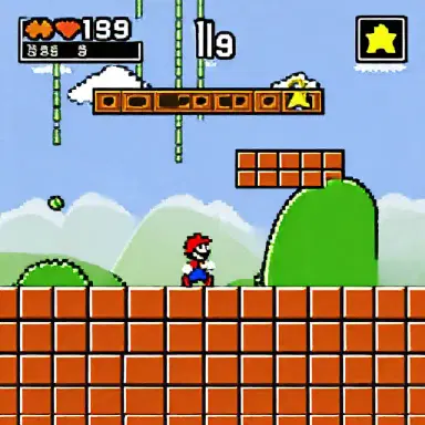 a nintendo super mario game with a mario bros theme, super mario bros 1 9 8 5, mario bros game screen, super mario bros, mario bros, super mario, super mario in matrix, video game screenshot, super mario theme, super mario pixel art, mario world, inspired by Mario Comensoli, mario theme, hero world nintendo, videogame screenshot, game screenshot