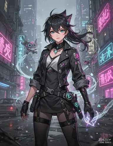 Ellen joe from the game zenless zone zero
