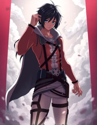 attack on titan anime character ch8v