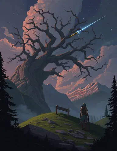 Stark and Fern from Frieren: Beyond Journey's end