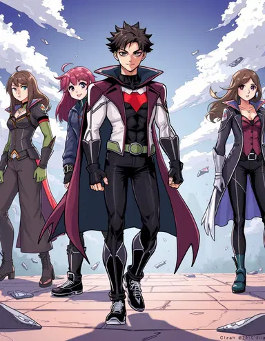 My hero academia, young adult, lady, villain,