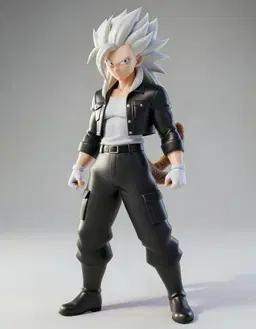 Rui Xeno, a Dragon Ball OC made on GenTube