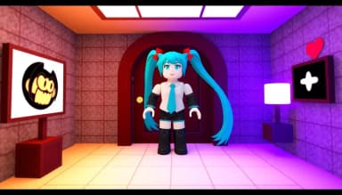 Roblox DOORS Hatsune Miku