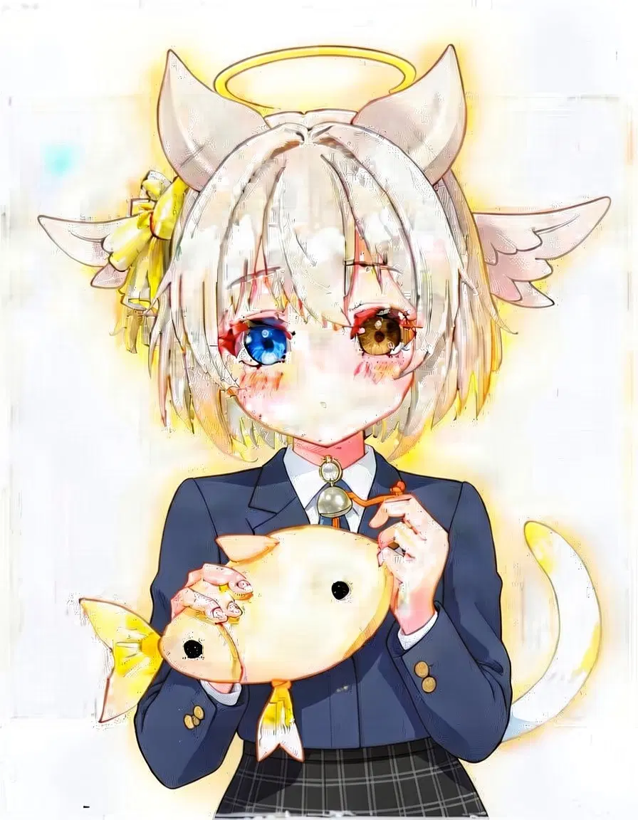 No changes requested; keep the original VTuber character portrait exactly as described.