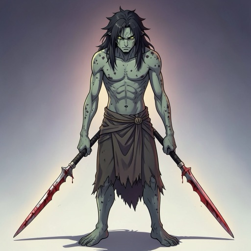 Gyutaro from Demon Slayer