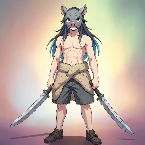 Inosuke Hashibira from Demon Slayer