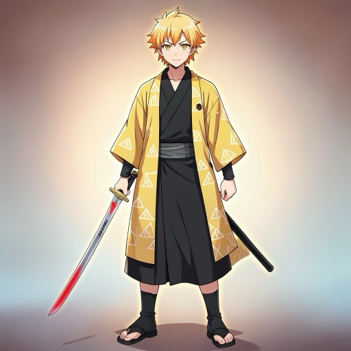 Zenitsu Agatsuma from Demon Slayer