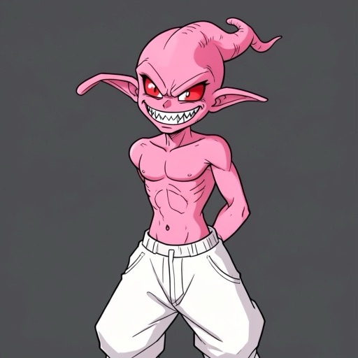 Kid Buu from Dragon Ball
