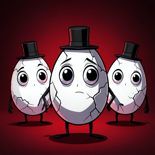 The Egg Bois from Hazbin Hotel