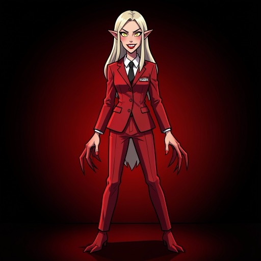 Katie Killjoy from Hazbin Hotel