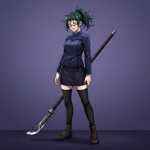Maki Zenin from Jujutsu Kaisen