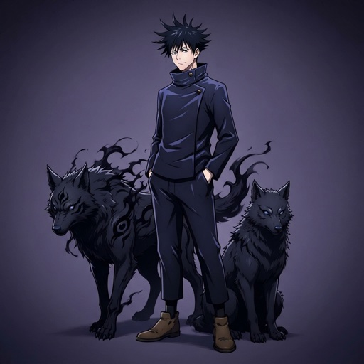 Megumi Fushiguro from Jujutsu Kaisen