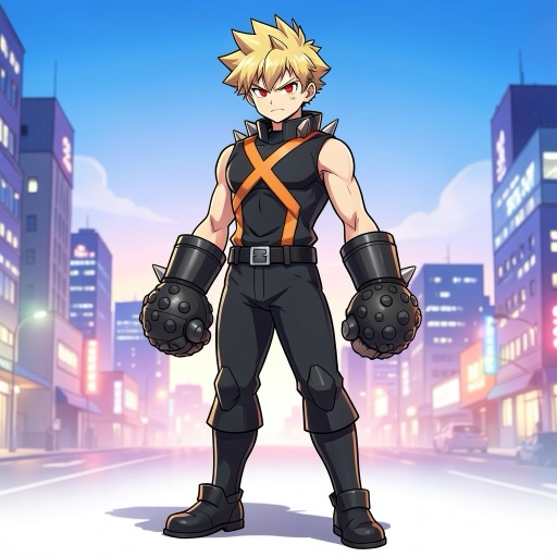 Katsuki Bakugo from My Hero Academia