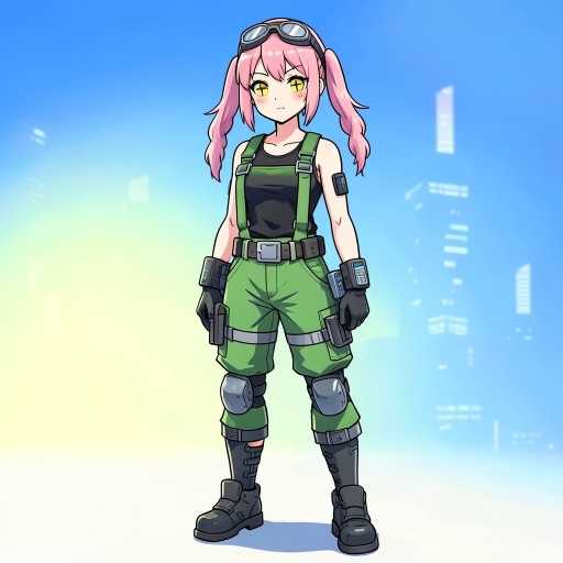 Mei Hatsume from My Hero Academia