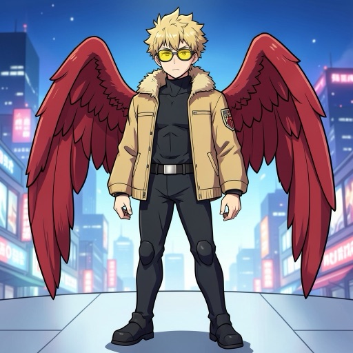 Hawks (Keigo Takami) from My Hero Academia