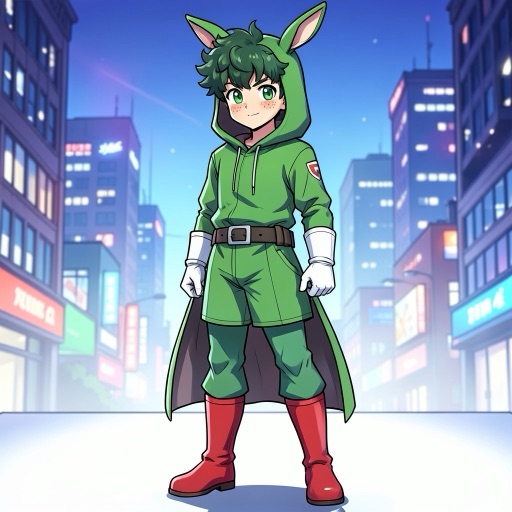 Izuku Midoriya (Deku) from My Hero Academia